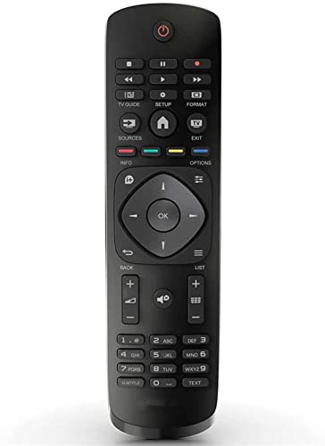 Ersatz Fernbedienung passend für Philips 22PFH4109 22PFK4000 24PHT4000 24PHT4031 32PFT4131 32PHH4100 32PHT4100 32PHT4101 40PFH4200 48PFK5109 50PFT5100 Ersatz Fernbedienung passend für Philips 22PFH4109 22PFK4000 24PHT4000 24PHT4031 32PFT4131 32PHH4100 32PHT4100 32PHT4101 40PFH4200 48PFK5109 50PFT5100 von REMOtech