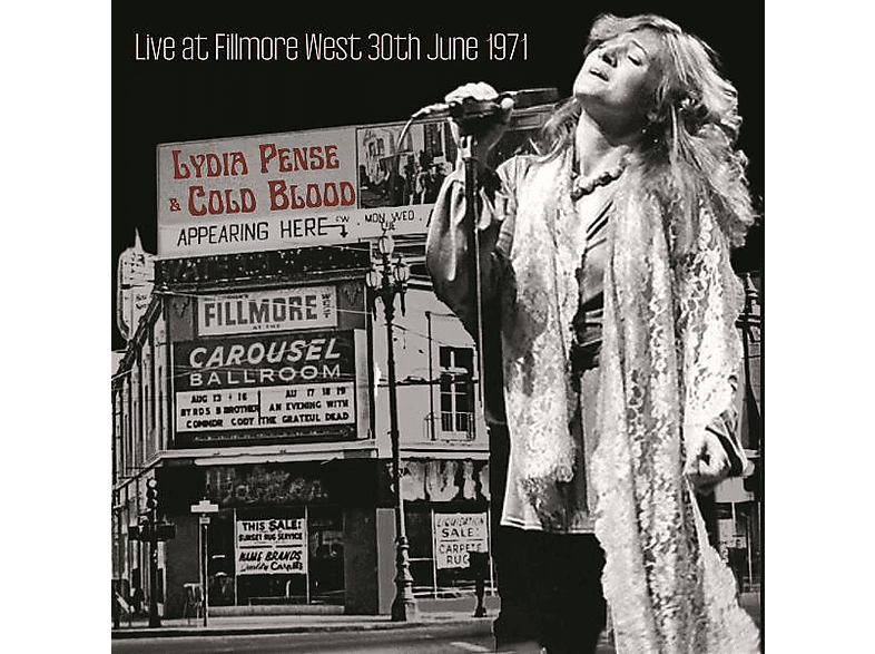 Lydia And Cold Blood Pense - Live at the Fillmore West June 30, 1971 (Silver Marble) (Vinyl) von RENAISSANC