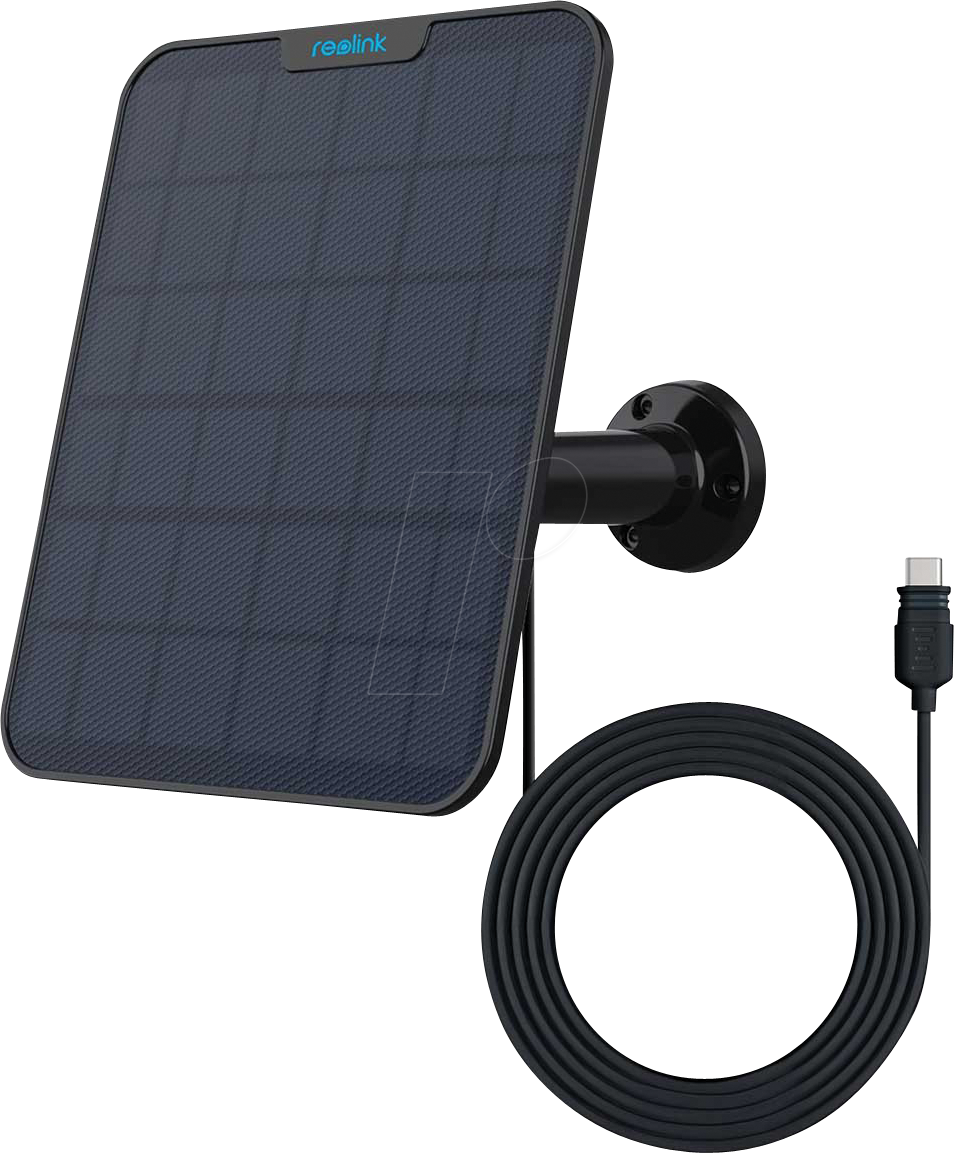 REO SOLARPANEL2B - Solarpanel für Reolink Kameras, schwarz von REOLINK