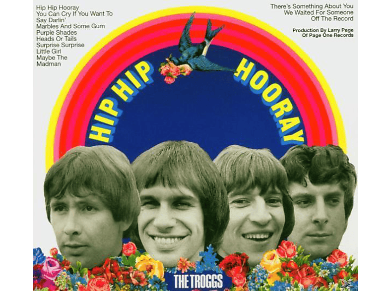 The Troggs - HIP HOORAY (+ 11 BONUS TRACKS/DIGITAL REM.) (CD) von REPERTOIRE