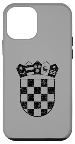 Hülle für iPhone 12 mini Kroatien Wappen Kroation Flagge Symbol Schachbrett von REPUBLIC OF CROATIA