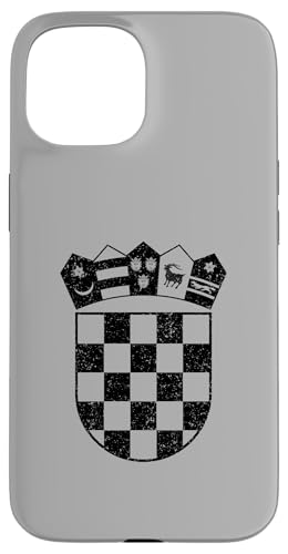 Hülle für iPhone 15 Kroatien Wappen Kroation Flagge Symbol Schachbrett von REPUBLIC OF CROATIA