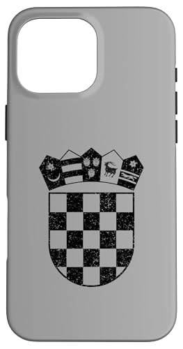 Hülle für iPhone 16 Pro Max Kroatien Wappen Kroation Flagge Symbol Schachbrett Hülle für iPhone 16 Pro Max Kroatien Wappen Kroation Flagge Symbol Schachbrett von REPUBLIC OF CROATIA