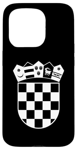 Kroatien Wappen Kroatien Flagge Weiß Schachbrett Hülle für iPhone 15 Pro Kroatien Wappen Kroatien Flagge Weiß Schachbrett Hülle für iPhone 15 Pro von REPUBLIC OF CROATIA