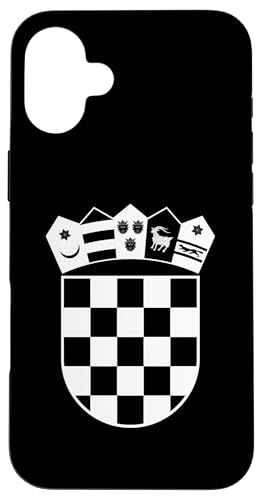 Kroatien Wappen Kroatien Flagge Weiß Schachbrett Hülle für iPhone 16 Plus Kroatien Wappen Kroatien Flagge Weiß Schachbrett Hülle für iPhone 16 Plus von REPUBLIC OF CROATIA