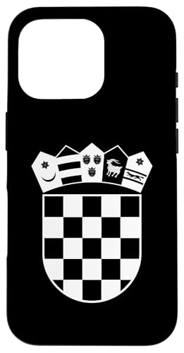 Kroatien Wappen Kroatien Flagge Weiß Schachbrett Hülle für iPhone 16 Pro Kroatien Wappen Kroatien Flagge Weiß Schachbrett Hülle für iPhone 16 Pro von REPUBLIC OF CROATIA