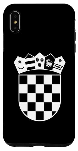 Kroatien Wappen Kroatien Flagge Weiß Schachbrett Hülle für iPhone XS Max Kroatien Wappen Kroatien Flagge Weiß Schachbrett Hülle für iPhone XS Max von REPUBLIC OF CROATIA