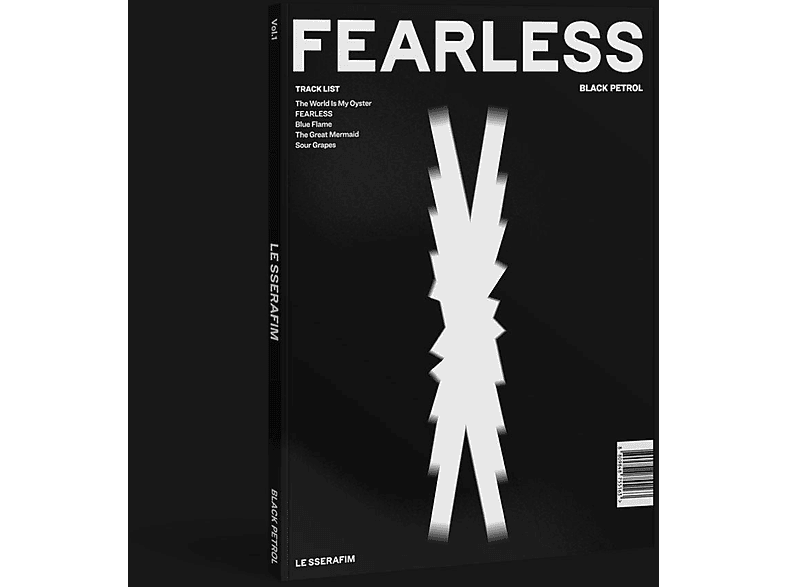 Le Sserafim - Fearless (Black Petrol 1CD) (CD) von REPUBLIC