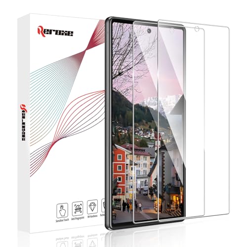 REROXE 2 Stück Schutzfolie für Panzerglas für Google Pixel 6 5G, Kratzfest Ultra-HD Anti-Öl Bläschenfrei Präziser Ausschnitt Pixel 6 Displayschutzfolie, Einfache Installation Pixel 6 5G Hartglasfolie von REROXE