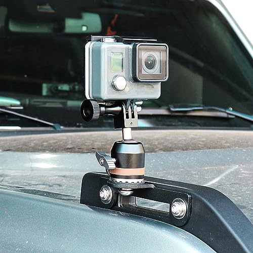 RERPRO für GoPro Action Kamera Halterung Halterung für 2021 2022 2023 2024 2025 Ford Bronco 2/4 Tür Außen Zubehör Haube Trail Sights Side Release Griff Montage 360° Verstellbar Schwarz mit RERPRO für GoPro Action Kamera Halterung Halterung für 2021 2022 2023 2024 2025 Ford Bronco 2/4 Tür Außen Zubehör Haube Trail Sights Side Release Griff Montage 360° Verstellbar Schwarz mit von RERPRO