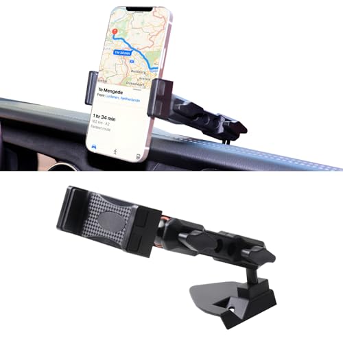 RERPRO Handyhalterung für Jeep Wrangler JL 2/4-Türer 4XE Gladiator JT Armaturenbrett-Handyhalterung, Innenzubehör, 360° verstellbar, Armaturenbrett, Smartphone-Halterung, 1 Set Clip RERPRO Handyhalterung für Jeep Wrangler JL 2/4-Türer 4XE Gladiator JT Armaturenbrett-Handyhalterung, Innenzubehör, 360° verstellbar, Armaturenbrett, Smartphone-Halterung, 1 Set Clip von RERPRO