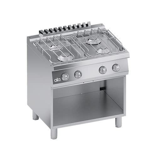 Kochfeld gas Etage 4 Brände cm 80 x 70 x 85 RS 3617 von RESTAURANTSTORE