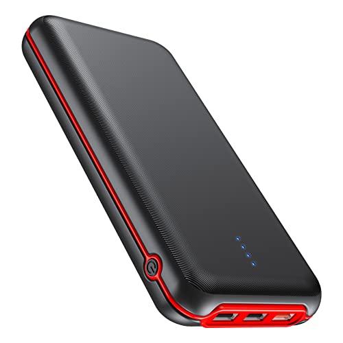 RETMSR Tragbares Ladegerät, Powerbank, 30000 mAh Akku mit 22,5 W Schnellladung, 4 Ausgänge, externes Ladegerät PD 20 W USB C für iPhone, Samsung, Pad Mini und mehr RETMSR Tragbares Ladegerät, Powerbank, 30000 mAh Akku mit 22,5 W Schnellladung, 4 Ausgänge, externes Ladegerät PD 20 W USB C für iPhone, Samsung, Pad Mini und mehr von RETMSR
