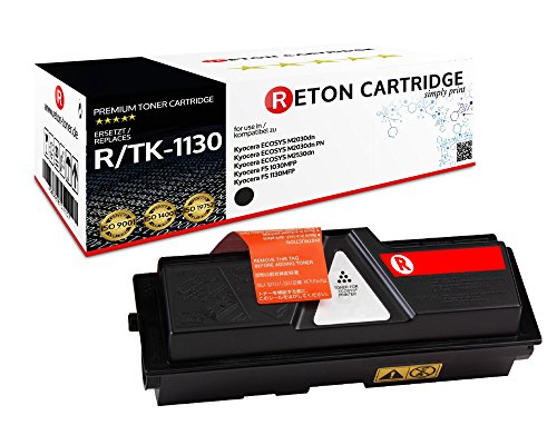 Original Reton Toner kompatibel zu Kyocera TK-1130 für Kyocera ECOSYS M2030DN M2530DN Kyocera FS-1030MFP FS-1130MFP von RETON CARTRIDGE
