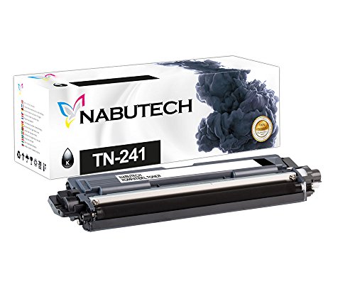 RETON Nabutech Toner kompatibel | Geprüft nach ISO-Norm 19798 | als Ersatz für TN-241K Schwarz | Reichweite: 3.000 Seiten von RETON