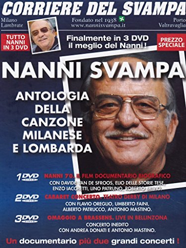 Nanni Svampa - Antologia della canzone milanese e lombarda [3 DVDs] [IT Import] von RETRO GOLD