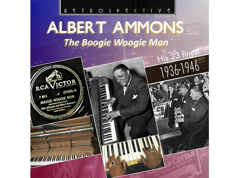 Albert Ammos - THE BOOGIE WOOGIE MAN (CD) von RETROSPECT
