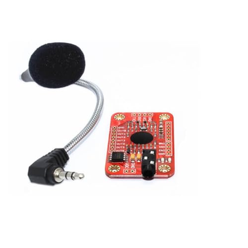 RETUOLWAG Spracherkennungsmodul, Geschwindigkeitserkennung, 80 Art, Soundboard, Spracherkennungsmodul mit Mikrofon RETUOLWAG Spracherkennungsmodul, Geschwindigkeitserkennung, 80 Art, Soundboard, Spracherkennungsmodul mit Mikrofon von RETUOLWAG