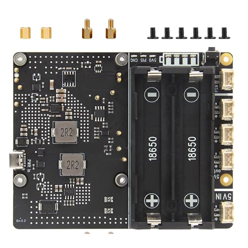 RETUOLWAG X1201 Unterbrechungsfreies Verlängerungsmodul, mehrere Funktionen für Mainboard, Schnellladefähigkeiten, 5,1 V, 5 A von RETUOLWAG