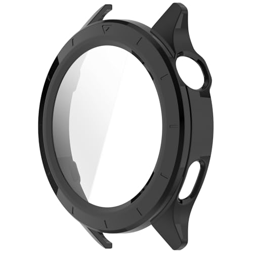 Schutzhülle für Watch ESIM Displayschutzfolie Shell Rahmen Smartwatch Gehäuse PC Glas Antistaub von RETUOLWAG