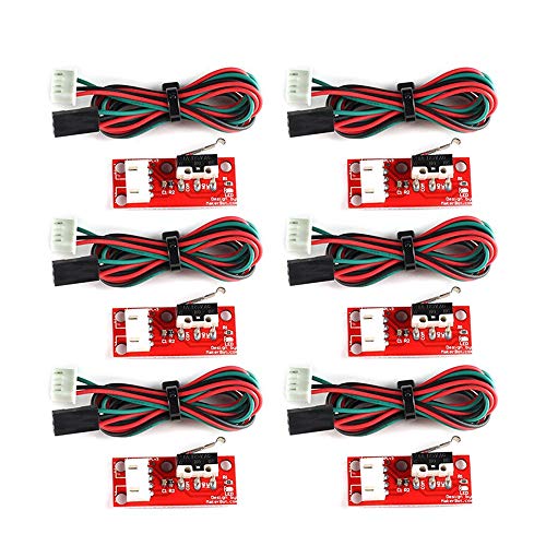 RETYLY 6 Stuecke Mechanische Endstop Endschalter Druecken Sie Schalter Modul Fuer 3D Drucker Makerbot Prusa Mendel Reprap CNC Mega 2560 1280 Rampen 1,4 Lkb01 von RETYLY
