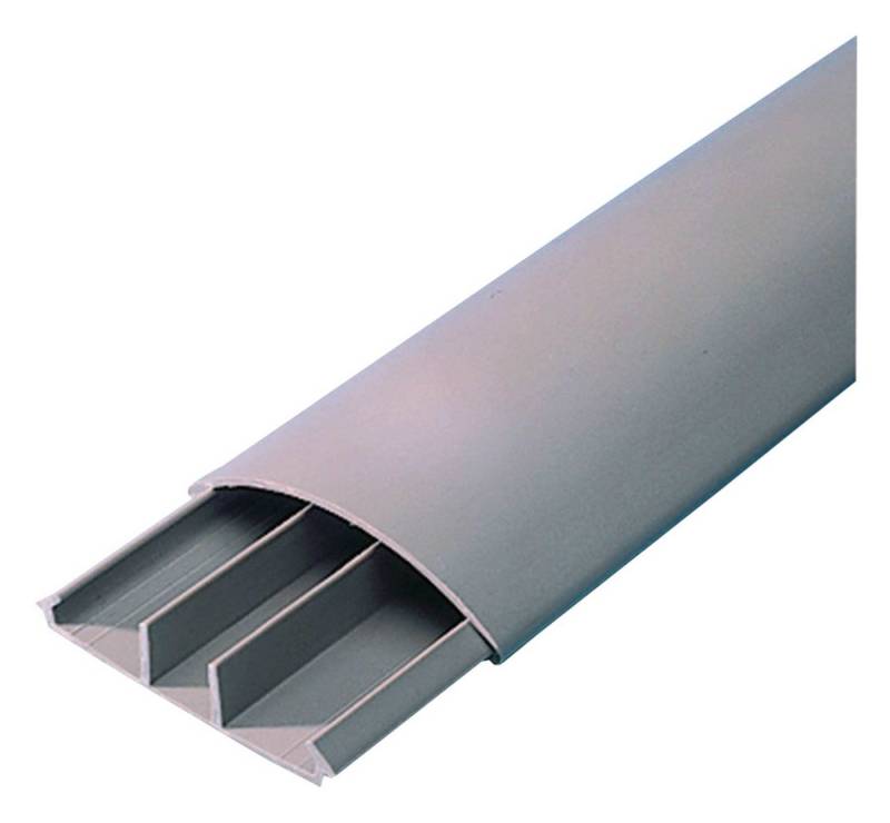 REV Ritter GmbH Kabelkanal, Aufbodenkanal 12 x 50 mm 2 m mit 3 Kammern grau von REV Ritter GmbH
