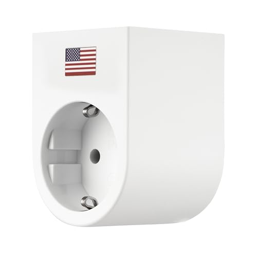 REV 0020440803 TRAVELER, Reiseadapter - Reisestecker für die Verwendung von deutschen Steckern in den USA, weiss von REV