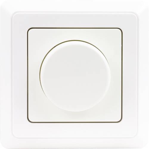 REV 0399620090 Unterputz Dimmer Geeignet für Leuchtmittel: LED-Lampe, Halogenlampe, Glühlampe Weiß von REV