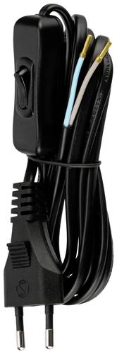 REV 0505681555 Strom Anschlusskabel Schwarz 2m REV 0505681555 Strom Anschlusskabel Schwarz 2m von REV
