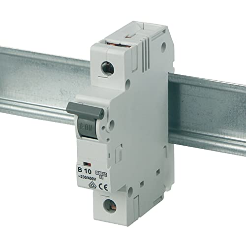 REV 0515280777 Leitungsschutzschalter, 1-polig, Höhe 68mm, 10A, bis 6kA, 10 Stück, grau von REV