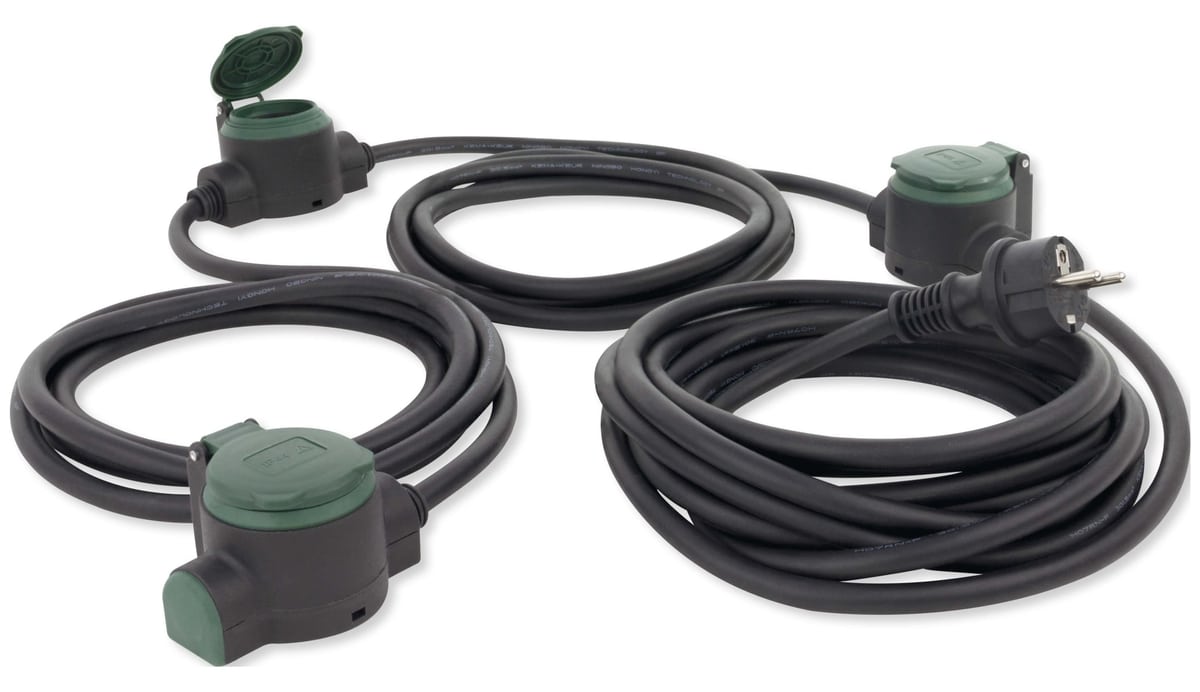 REV Schutzkontaktverlängerung SupraFlex, 3-fach REV Schutzkontaktverlängerung SupraFlex, 3-fach von REV