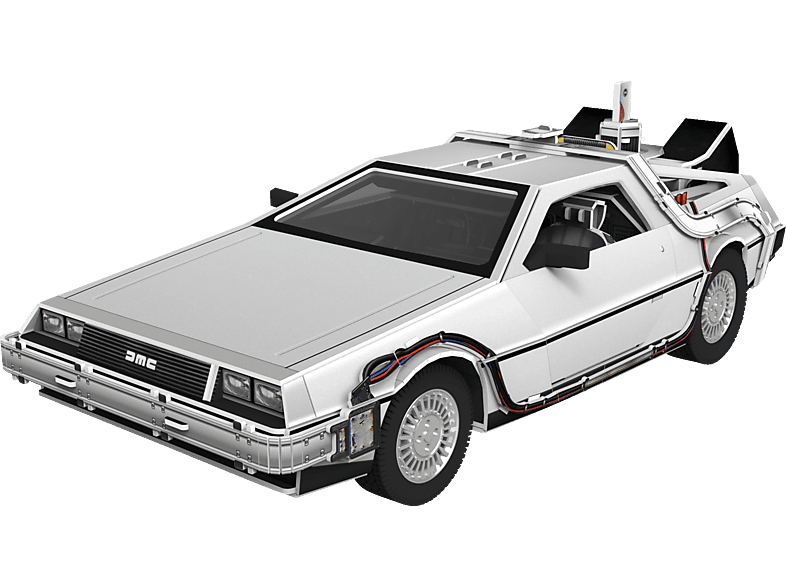 REVELL 00221 Back to the Future – Time Machine 3D Puzzle, Grau von REVELL