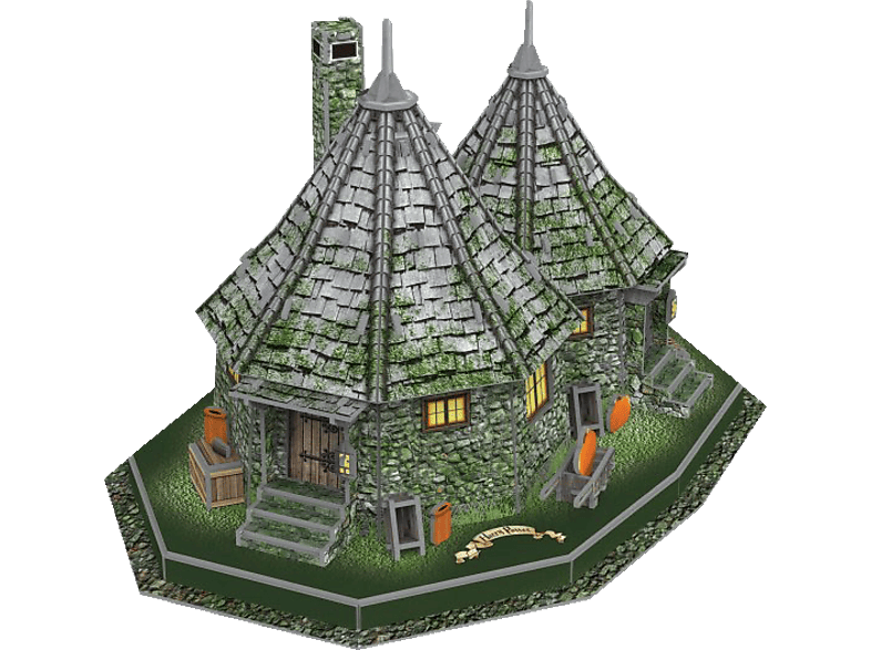REVELL 00305 Harry Potter Hagrids Hut™ 3D Puzzle, Mehrfarbig von REVELL