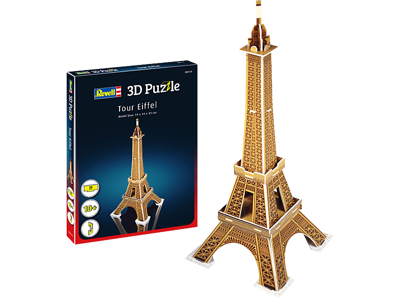 REVELL Eiffelturm 3D Puzzle, Mehrfarbig REVELL Eiffelturm 3D Puzzle, Mehrfarbig von REVELL