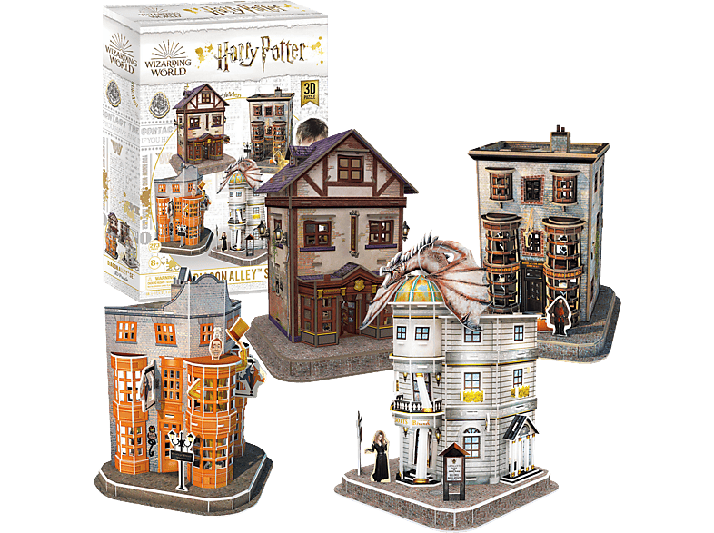 REVELL Harry Potter Diagon Alley™ Set 3D Puzzle, Mehrfarbig von REVELL