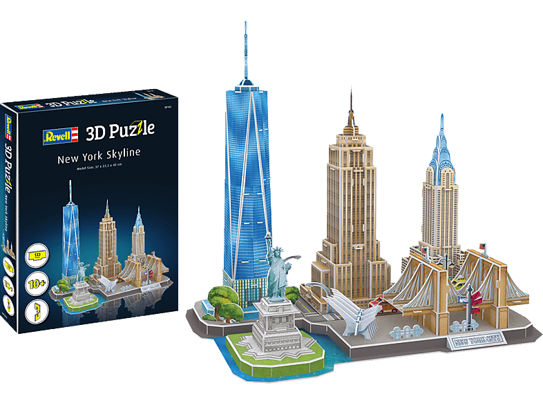 REVELL New Yorker Skyline 3D Puzzle, Mehrfarbig REVELL New Yorker Skyline 3D Puzzle, Mehrfarbig von REVELL