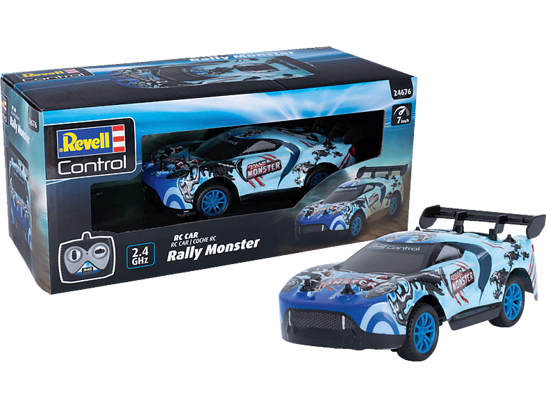 REVELL Rally Monster RC-Fahrzeug, Blau (60) von REVELL