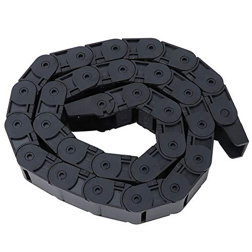 1 Meter R38 Schwarzer Nylon -Kabel -Dragkette | 18x25mm Drahtträger für 3D -Drucker/CNC -Maschine | Schwere Last & Hochleistung | Substanz/Alkali/Salzproof 1 Meter R38 Schwarzer Nylon -Kabel -Dragkette | 18x25mm Drahtträger für 3D -Drucker/CNC -Maschine | Schwere Last & Hochleistung | Substanz/Alkali/Salzproof von REXVTNS