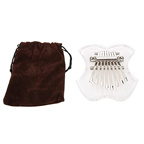 Crystal Mini Thumb Piano | 8 Keys Portable Mbira for Beginners/Young Players/Travel | Transparent Acrylic Fruit Design with Storage Bag Crystal Mini Thumb Piano | 8 Keys Portable Mbira for Beginners/Young Players/Travel | Transparent Acrylic Fruit Design with Storage Bag von REXVTNS