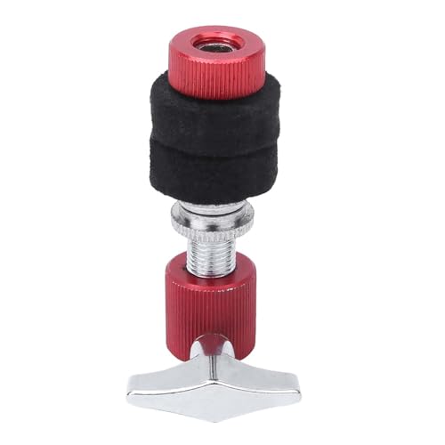 Hi - Hat Cymbal Holder | Sturdy Red & Black Drum Kit Accessories | Effective Replacement for Jazz Drums/Percussion Instruments | 1/4 Inch Tie Rod Compatibility Hi - Hat Cymbal Holder | Sturdy Red & Black Drum Kit Accessories | Effective Replacement for Jazz Drums/Percussion Instruments | 1/4 Inch Tie Rod Compatibility von REXVTNS