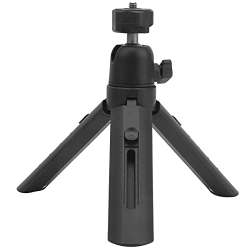 Kompaktkamera Stativständer | 5 einstellbare Höhen & 360 ° Ball Kopf | Faltbarer Desktop/Handheld -Stativ für DSLR/Telefon/Mikrofon | 1/4 Schraube & Kaltschuhhalterung Kompaktkamera Stativständer | 5 einstellbare Höhen & 360 ° Ball Kopf | Faltbarer Desktop/Handheld -Stativ für DSLR/Telefon/Mikrofon | 1/4 Schraube & Kaltschuhhalterung von REXVTNS