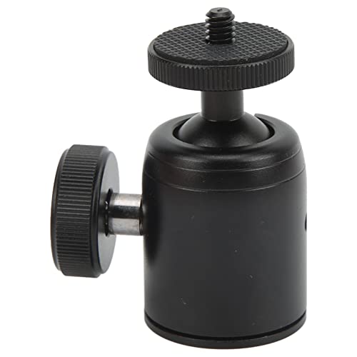 Q35 SLR Camera Tripod Ball Head | Aluminum Alloy Rotating Ball Head for Video Capture/Photography | 1/4 & 3/8 Screw Mount | 2kg Load Capacity Q35 SLR Camera Tripod Ball Head | Aluminum Alloy Rotating Ball Head for Video Capture/Photography | 1/4 & 3/8 Screw Mount | 2kg Load Capacity von REXVTNS