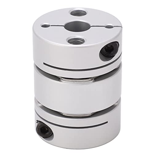 Shaft Coupling Diaphragm Coupler | 34mm OD for Motor/Encoder/Machine | Aluminium Alloy & Stainless Steel | 10mm Largest Shaft Diameter, 8mm Min | 5.5N·m Rated Torsion von REXVTNS