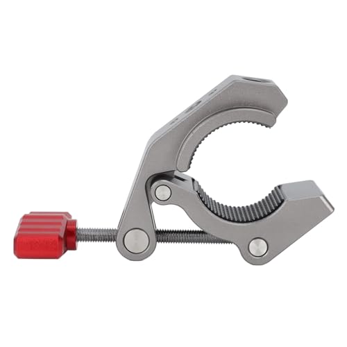 Super Clamp Camera Mount | 50mm Opening for Cycling/Tripod/Stage | Aluminum Alloy with 1/4 & 3/8 Screw Holes | Cold Shoe Mount for Action Cameras Super Clamp Camera Mount | 50mm Opening for Cycling/Tripod/Stage | Aluminum Alloy with 1/4 & 3/8 Screw Holes | Cold Shoe Mount for Action Cameras von REXVTNS
