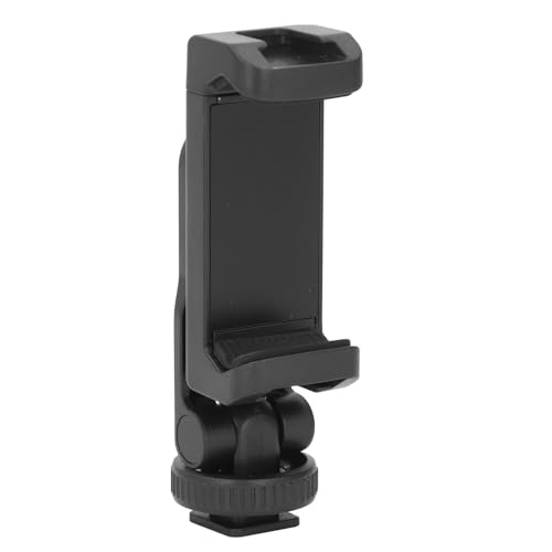 Telefonklemmstativ -Mount -Adapter | 1 / 4in Kaltschuh für Mikrofon/Füllungserleuchtung/Kamera | Einstellbarer Telefoncliphalter für 60-90 -mm -Geräte | V - geformte Gummi Telefonklemmstativ -Mount -Adapter | 1 / 4in Kaltschuh für Mikrofon/Füllungserleuchtung/Kamera | Einstellbarer Telefoncliphalter für 60-90 -mm -Geräte | V - geformte Gummi von REXVTNS