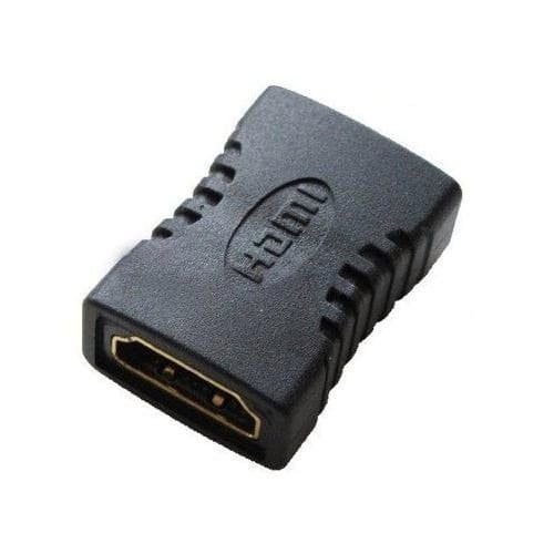 Anschlusskabel Adapter stecker HDMI weiblich, schwarz von REY