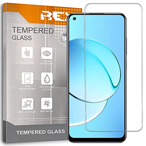 Bildschirmschutz aus gehärtetem Glas für OPPO REALME 10 4G, Schutzfolie, Displayschutzfolie 9H+ Härte, Anti-Kratzen-Öl-Bläschen von REY