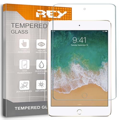 Electrónica Rey Bildschirmschutz aus gehärtetem Glas für Apple iPad 2/3/4, Schutzfolie, Displayschutzfolie 9H+ Härte, Anti-Kratzen-Öl-Bläschen von REY