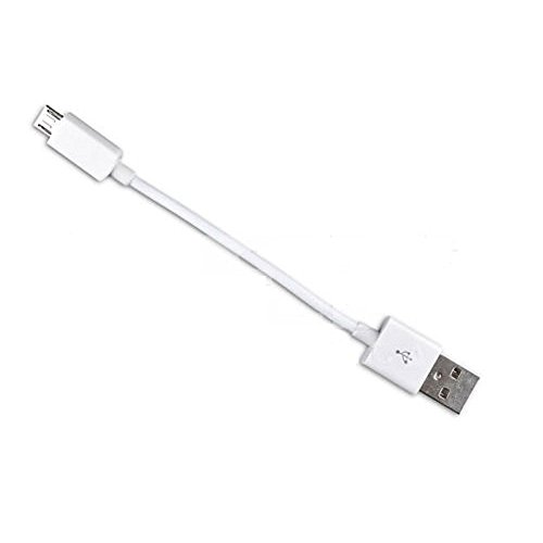 Electrónica Rey Kabel Micro USB auf USB, ladekabel und datenkabel, 10 cm, weiß von REY