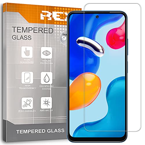 Pack 3X Bildschirmschutz aus gehärtetem Glas für XIAOMI REDMI NOTE 11S 5G - XIAOMI REDMI NOTE 12T PRO, Schutzfolie, Displayschutzfolie 9H+ Härte, Anti-Kratzen-Öl-Bläschen von REY